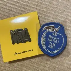 Mrs. GREEN APPLE バッジとワッペン