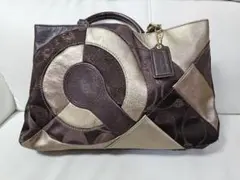 コーチ archive パッチワーク トート