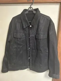【定価6万円】新品 WEYEP ラバーコーティングワイドデニムジャケット 定価6万円】新品 WEYEP ラバーコーティングワイドデニムジャケット