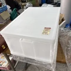 無印良品　ポリプロピレン　キャリーボックス　折りたたみ式　未使用品　2個セットのサムネイル