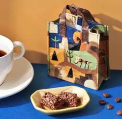 KALDI エコバッグ伝説柄 ミニ ミニミニクランチ(コーヒー味)
