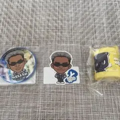 ELLY 缶バッジ　ステッカー　コインシリンダー　三代目　JSB3