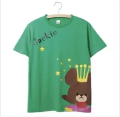 保育士　幼稚園の先生＊くまのがっこう＊カラフルデイズ星Tシャツのサムネイル