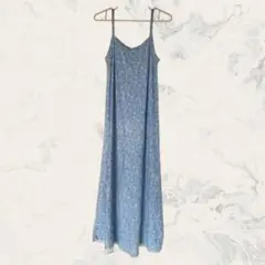 【美品】アナザーエディション　花柄キャミワンピース ロング