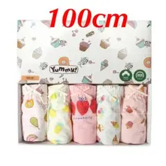 ５枚組TR-505-02女子ショ－ツ　綿100％　キッズ下着　パンツ 韓国