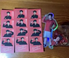 テニミュ4th 黒羽春風(桐田伶音) キーホルダー フォトカード　オーロラシート