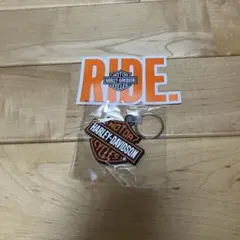 Harley-Davidson キーホルダーとステッカーセット