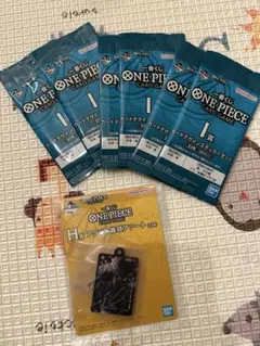 一番くじ　ワンピース　I賞 カードデザインステッカーセット　6点　アクリル