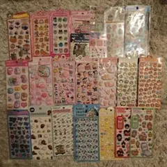 シールまとめて　カービィ　モンチッチ　たまごっち　トムとジェリー　しずく シールまとめて カービィ モンチッチ たまごっち トムとジェリー