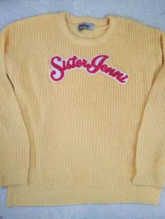 SISTARJENNI☆シスタージェニィ☆イエローニット☆160