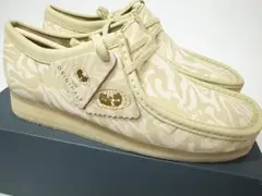 新品Wu Wear別注WallabeeWWLoメープル限定コラボ26cmワラビー