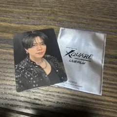 XQUARE LIVE FILM ムビチケ　INI トレカ　藤牧京介
