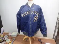 ROCKGOCOO 五九　MA-1ジャケット 59 ネイビー　XL