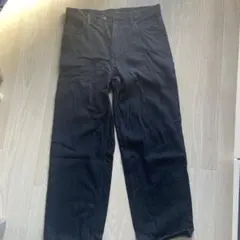 ユニクロストレートワイドデニム