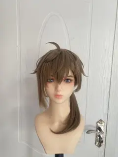 叶　コスプレ ウィッグ セット済み　ポニーテール Amazon.co.jp: LAOBAO コスプレ ウィッグ 叶 かなえ ポニーテール 灰色