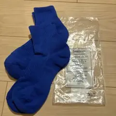 新品未使用　freshservice ロイヤルブルー ショートソックス 2足