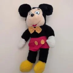ミッキーマウス ぬいぐるみ レトロ ニッカーボッカー社 - メルカリ