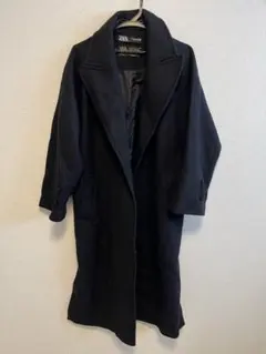 ZARA MANTEC0 ブラックロングコート