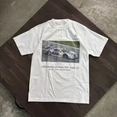 メルセデス・ベンツ・CLK-GTR 90's Suzuka Tシャツ　白　古着のサムネイル