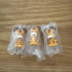 パンダコパンダ　トラちゃん　めじるしアクセサリー　3点セット