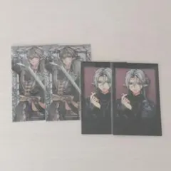 あくねこ　悪魔執事と黒い猫　シロ　チェキ風カード　クリアカード