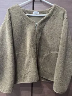 値下げ【美品】レプシィム　ボアブルゾン　Fサイズのサムネイル