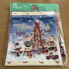 ディズニー　ダッフィー　巾着　クリスマス　2015のサムネイル
