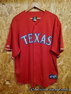 テキサス・レンジャーズ MLB メジャーリーグ ユニフォーム ゲームシャツ