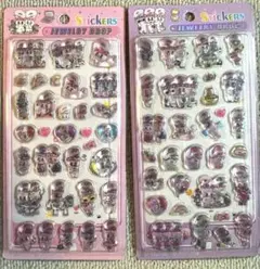 【エスターバニー⭐︎】立体シールジュエリードロップシール3Dシールうさぎ