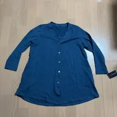 noa-ge 長袖トップス ブルー Lサイズ