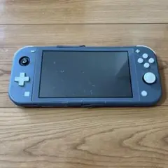 任天堂 スイッチライト 本体グレー色 液晶割れ ジャンク品