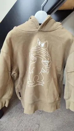 ☆アンダーカバーコラボ☆GU ベージュ パーカー 120cm