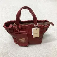 新品❤️ Dakota アーロ　ミニトートバッグ　ワインレッド　レディース