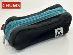 特価 チャムス CHUMS ペンケース 黒/青