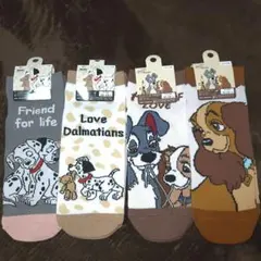 Disney 靴下4足セット 22～24cm 新品未使用