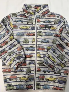 ★美品★ マザウェイズ 車柄ブルゾン ポケッタブル 120サイズ