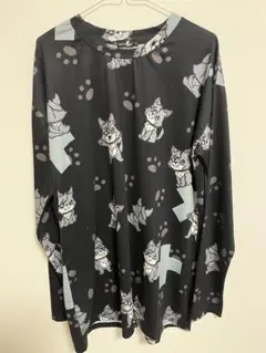 NieR CLOTHING 猫柄長袖Tシャツのサムネイル