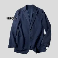 UNIQLO コンフォートジャケット M ネイビー ドライ機能 イージーケア