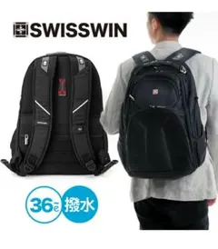 廃盤希少【新品未使用・タグ付き②】SWISSWIN　ビジネスバック　36Lのサムネイル