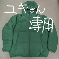 GU ジーユー　ヒートパデッドブルゾン　グリーン　XLサイズ