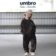 しまむら toosunday umbro ベロア セットアップ 130 120
