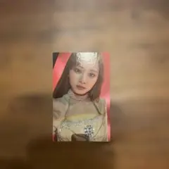 TWICE ツウィ Eyes Wide Open サインカード