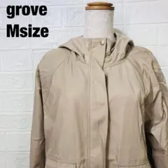 grove グローブ フーデイ ジャンパー ブルゾン ベージュ　0020