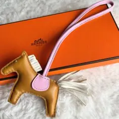 未使用級✨HERMES ロデオPM Z刻印 レザー バッグ チャーム