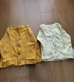 キッズ ベビー カーディガン 2点セット 80cm 90cm まとめ売り