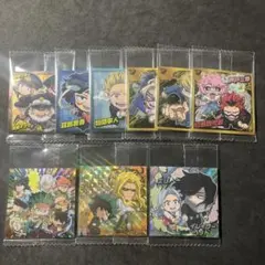 ヒロアカ ウエハースシール セット シークレット デク オールマイト B