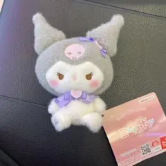サンリオキャラクターズ　ミルキーボア　キュートリボン　マスコット　クロミ