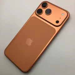 iPhone17pro maxコズミックオレンジのモックアップ実物大の模型