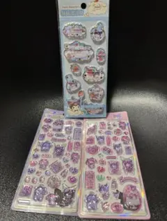 【正規品】クロミボンボンドロップシール+ ウォーターシールB 3枚セット海外限定