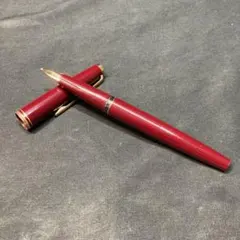 モンブラン クラシック ボルドー 14K 万年筆 モンブランペンケース付